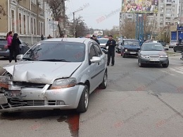 В центре Бердянска произошло ДТП