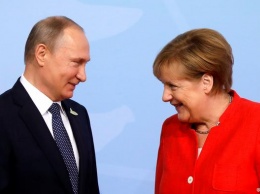 Меркель и Путин обсудили Сирию и "Северный поток-2"