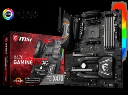 MSI представляет серию материнских плат X470 Gaming для новых процессоров AMD