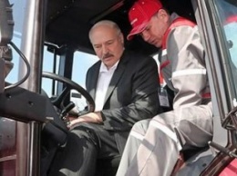 Лукашенко на тракторе посеял кукурузу