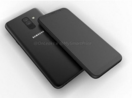Рендерные фото смартфонов Samsung Galaxy A6 и A6 Plus