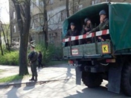 В центре Запорожья военные попали в ДТП (Фото)