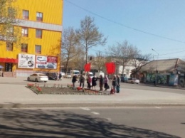 В Мелитополе коммунисты празднуют день рождения Владимира Ильича