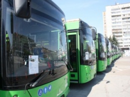 Житомир получил 17 новых автобусов МАЗ