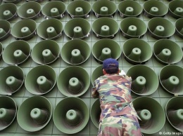 Южная Корея остановила радиопропаганду на границе с КНДР