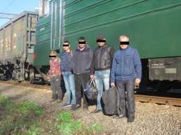 Группа нелегалов из Украины пыталась выехать в Россию в товарном вагоне