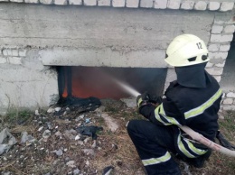 В Северодонецке в подвальном помещении произошел пожар
