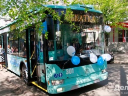 Партию «Наш край» за бюджетные деньги «попиарили» троллейбусом в Славянске