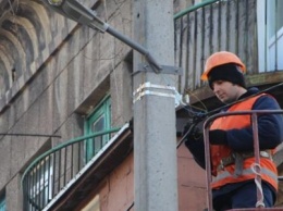 В Запорожье на некоторых улицах наконец появятся фонари