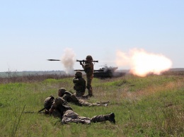 На берегу Азовского моря прошли масштабные военные учения