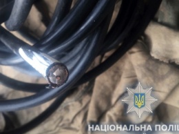 В Одесской области вора кабеля остановил... телевизор