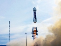 Американская Blue Origin провела успешное испытание суборбитального корабля