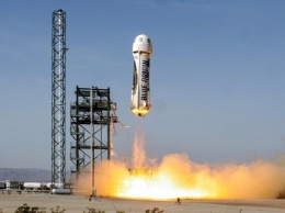 Blue Origin запустила ракету с "Mannequin Skywalker" на борту