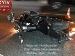 В Киеве в ДТП погиб мотоциклист