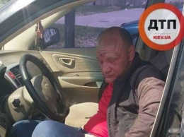 На Киевщине пьяный экс-полковник чуть не сбил человека
