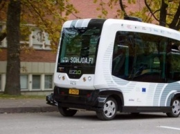 В Хельсинки появились самоуправляемые беспилотные автобусы