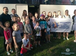 Дети правоохранителей Краматорска побывали на экскурсии в экопарке Фельдмана