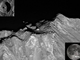 Необычный булыжник на вершине кратера Тихо - как он туда попал?
