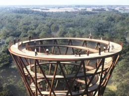 В Дании построят деревянный небоскреб в форме спирали