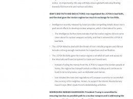 На официальном сайте Белого дома опубликовали новый список требований к Ирану