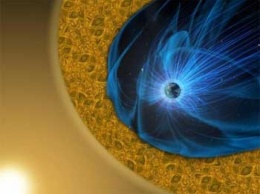 NASA показало, как магнитное поле защищает Землю от солнечного ветра (видео)