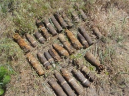 На Херсонщине пиротехники обезвредили боевые снаряды