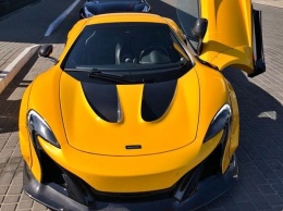 В Украине засняли редкий суперкар McLaren с тюнингом