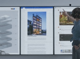 Microsoft представил интерактивные дисплеи Surface Hub 2 для офисов будущего