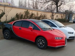 Китайцы сделали "копию" Bugatti Chiron за 5000 долларов