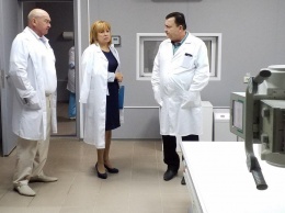 Пашкунова с рабочим визитом посетила социальные объекты Красногвардейского района