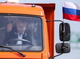 Обреченность в глазах Путина в КАМАЗе бьет рекорды