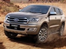 Ford рассекретил обновленный внедорожник Everest