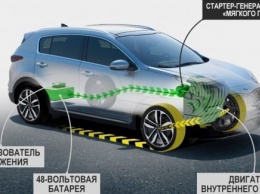 KIA Motors представит свою первую силовою установку EcoDynamics+ на кроссовере Sportage