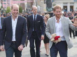 Принц Гарри и принц Уильям удивили жителей Виндзора неожиданным выходом на улицу