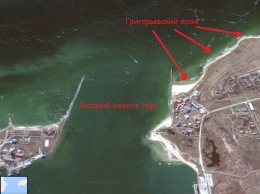 Люди в опасности: стихийный пляж в курортной Григорьевке закрывается