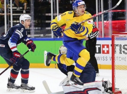ЧМ по хоккею 2018: Швеция громит США и выходит в финал