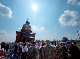 На Донетчине открыли храм в честь воинов АТО