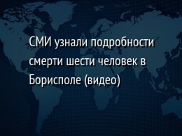 СМИ узнали подробности смерти шести человек в Борисполе (видео)