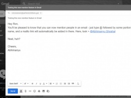 В Gmail появились упоминания, а почтовый клиент Spark добавил поддержку командной работы