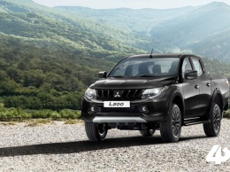 Mitsubishi L200 Black Line привезли в Россию