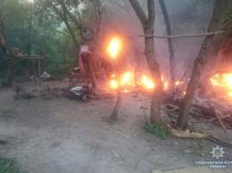 В лесу под Тернополем сожгли цыганский табор, оставив без крова более 30 детей