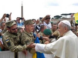 Папа Римский принял украинских паломников (видео)