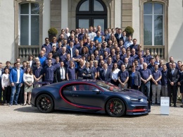«Сотый» Bugatti Chiron доставлен заказчику