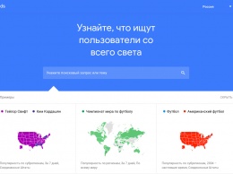 Goоgle Тренды получили свежий материальный дизайн и машину времени в 2001 год