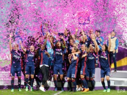 Финал женской Лиги чемпионов в Киеве выиграли футболистки "Лиона"