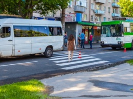 На Гагарина троллейбус влетел в маршрутку: пострадали 4 человека