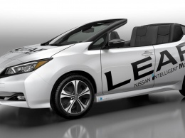 Nissan Leaf без крыши ознаменовал юбилей модели