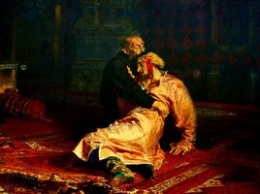 В Третьяковской галерее вандал повредил картину Репина "Иван Грозный и сын его Иван"