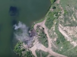 На Светлодарской дуге бойцы ВСУ уничтожили минометную батарею боевиков на позиции "Слив"