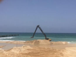 Израиль строит морской барьер на границе с сектором Газа